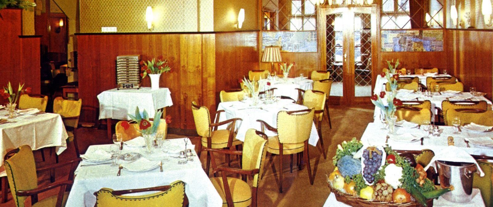 Historic breakfast area of Estherea hotel