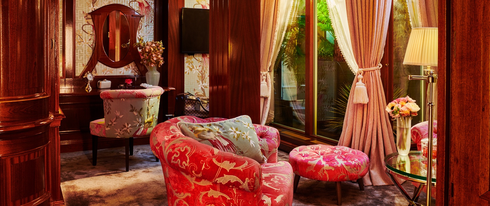 The Pink Suite at Luxury Hotel Estheréa